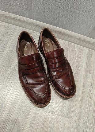 Туфлі чоловічі clarks р.45