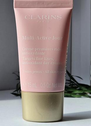 Оригінал денний крем для обличчя clarins multi active jour