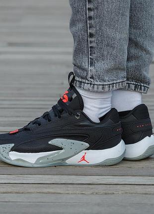 Кроссовки nike air jordan luka 2 black grey