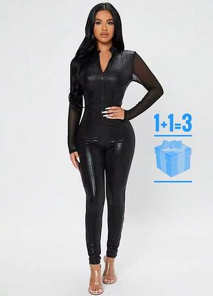 🥰 комбінезон типу рептилія shein l