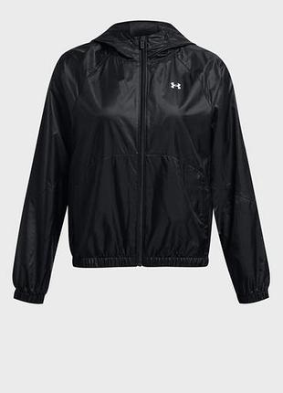 Вітровка жіноча under armour чорна 4