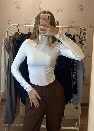 Білосніжний гольф/ водолазка жіноча shein