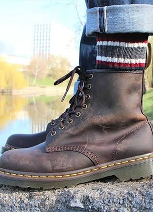 Dr. martens 1460 aztec crazy horse оригинальные ботинки