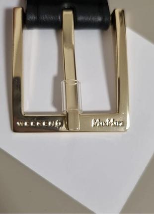 Шкіряний ремінь max mara weekend 9