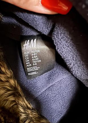 Шапка вушанка з динозаврами h&m 4