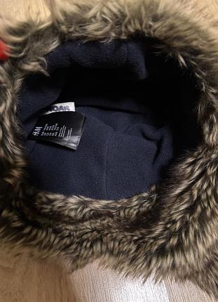 Шапка вушанка з динозаврами h&m 5