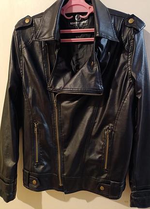Куртка чоловіча rookie leather косуха чорна
