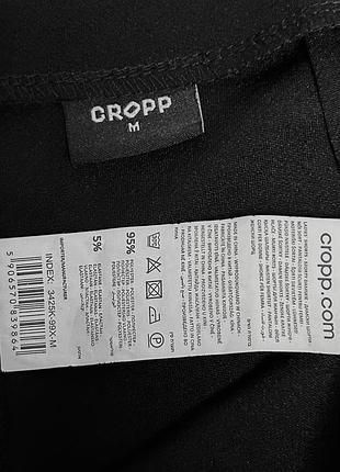 Чорна міні-спідниця шорти cropp 2
