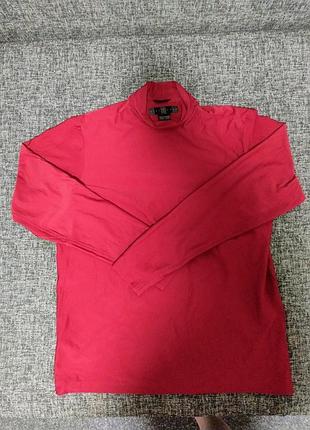 Лонгслів чоловічий nike golf dri-fit водолазка червоний