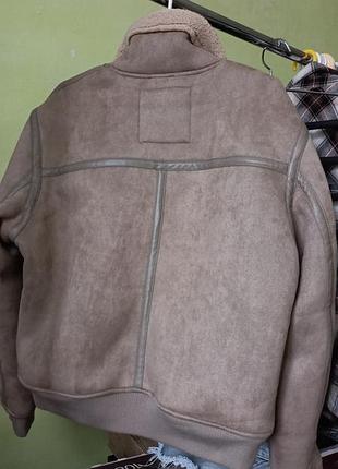 Дублянка чоловіча pull&bear бежева 3