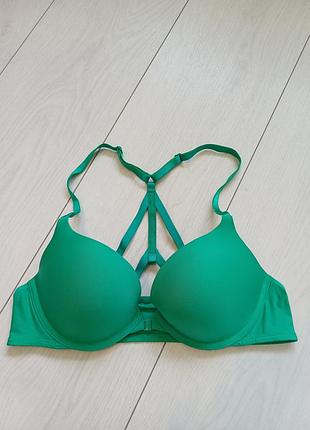 Victoria's secret-34в-пуш ап-бюстгальтер-зелений