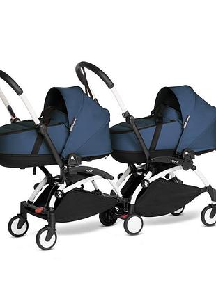 Коляска 2в1 для двойни babyzen yoyo² af blue air france