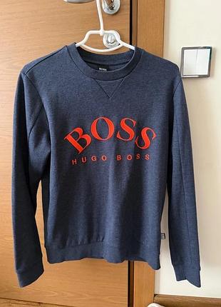 Чоловічий світшот boss синій, розмір s