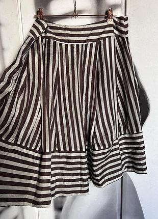Шовкова спідниця zara 4