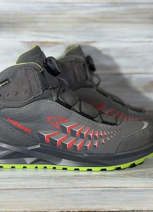 Lowa ferrox горизонтальноx mid jr gore-tex оригинальные ботинки