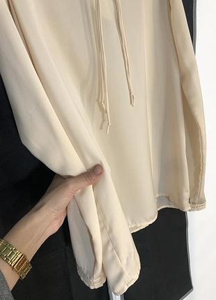 Блуза жіноча беж maison scotch 4