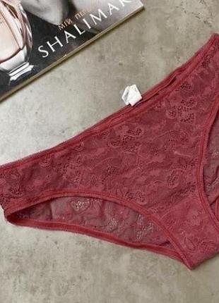 Tezenis восхитительные розовые кружевные трусики