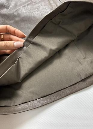 Спідниця з екошкіри 7