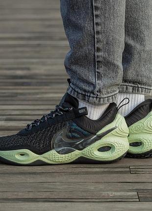 Кроссовки nike cosmic utility black lime