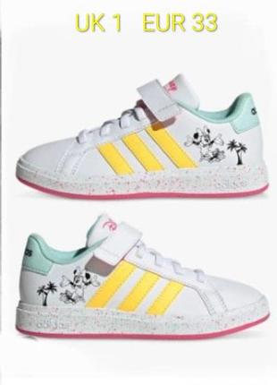 Кроссовки бренда adidas grand court disney minnie mouse ru 1 eur 33