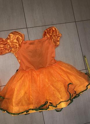 Сукня карнавал halloween гарбуз диня 2