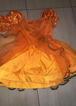 Сукня карнавал halloween гарбуз диня 3