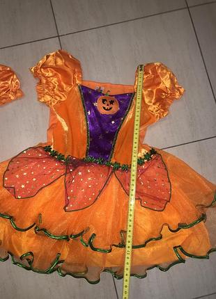 Сукня карнавал halloween гарбуз диня 4
