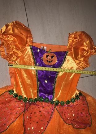 Сукня карнавал halloween гарбуз диня 5