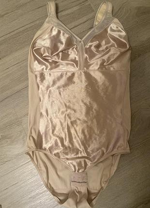Боді-корсет naturana 95e / 42dd, бежевий, атласний, формуючий