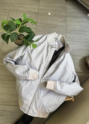 Чоловічий бомбер zara