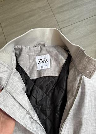 Чоловічий бомбер zara 5