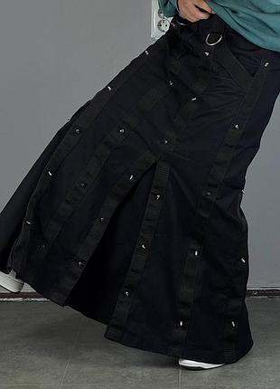 Унисекс vintage aderlass gothic kilt готическая юбка килт платье кілт шипи штани штаны готика new rock demonia женская мужская альтушка рок винтаж
