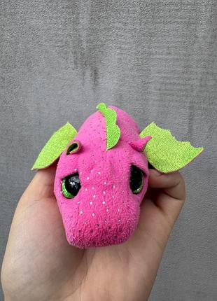 М’яка плюшева іграшка — рожевий дракончик серії teeny tys на ім'я darby від бренду ty