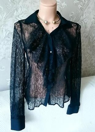 Сорочка з мережива zara, s