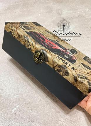 Мужская шкатулка «speed & style» 2