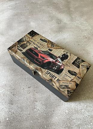 Мужская шкатулка «speed & style» 7