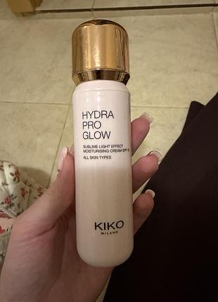 База під макіяж kiko milano new hydra pro glow для всіх типів шкіри