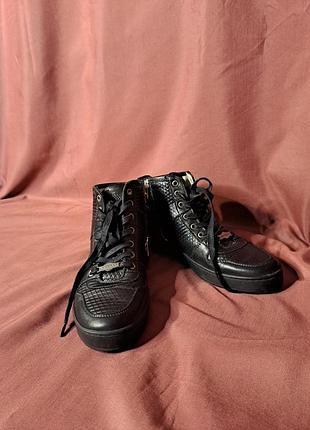 Кеди чоботи navyboot чорні 3