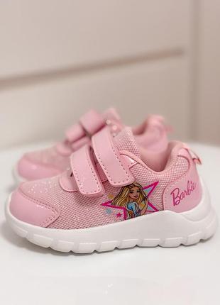 Кросівки дитячі barbie 21 рожеві waikiki
