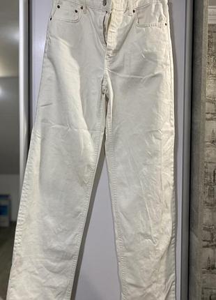 Джинси білі zara 36