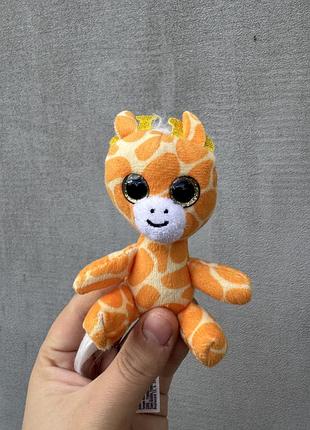 Маленька м'яка іграшка-жираф із серії 5 surprise plushy pets series 2 від компанії zuru