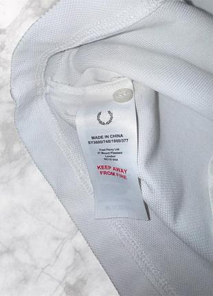 Білосніжна теніска для хлопчика fred perry біла, 2-3 роки 2
