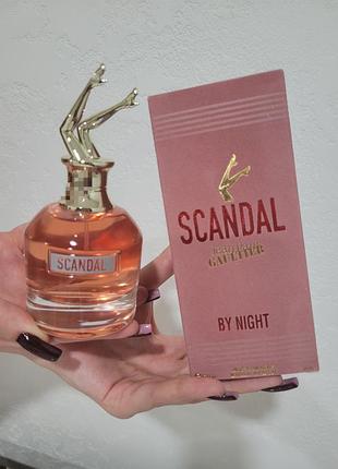 Парфумована вода jean paul gaultier scandal by night для жінок