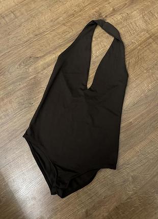Боді коричневого кольору pull&bear 3