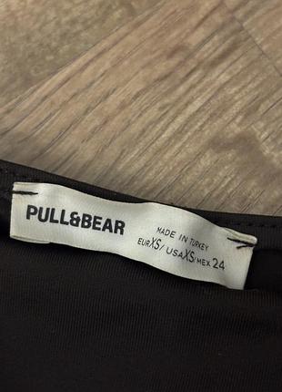 Боді коричневого кольору pull&bear 5