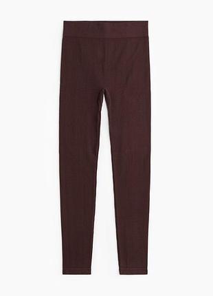 Лосіни в рубчик h&m sport xs