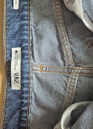 Джинси жіночі zara сині 4