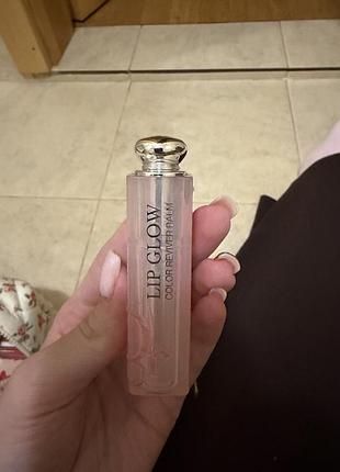 Бальзам для губ dior addict lip glow 001 pink 3.2g