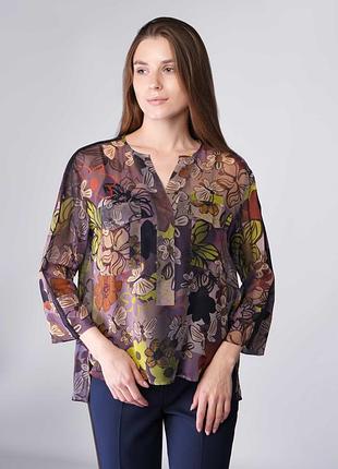 100% шовк казкова шовкова блуза luisa cerano