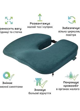 Ортопедическая подушка для сидения model-1, correct shape 2